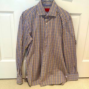 ISAIA Mens Dress Shirt
